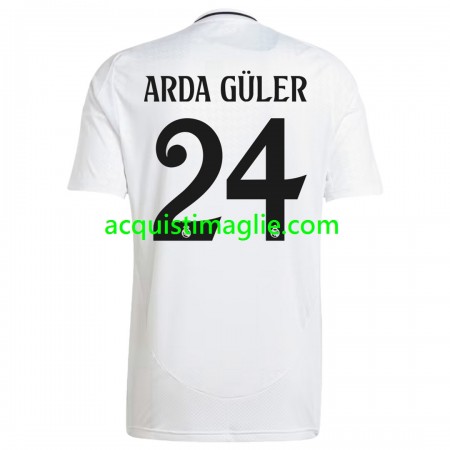 Divisa di Calcio Real Madrid ARDA GULER 24 Prima 2024/2025